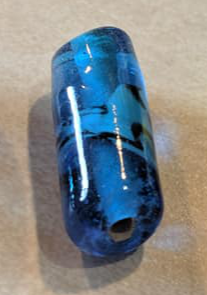 One of my first bead attempts. The ends are all wonky.